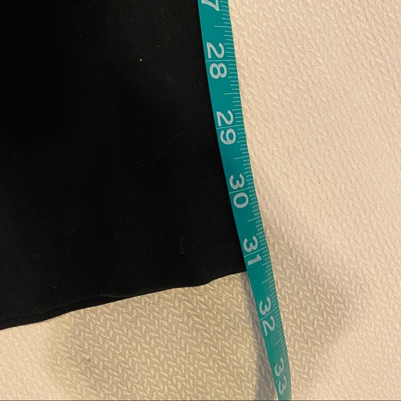 Nine West Straight Leg Black Pants Size 6/28 - Picture 5 of 6